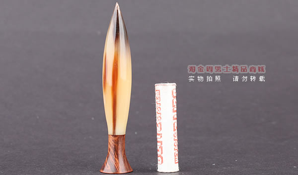 原装进口 加拿大Silver Castle SC石楠木牛角烟斗压棒04-1