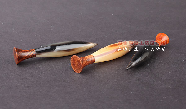 原装进口 加拿大Silver Castle SC石楠木牛角烟斗压棒04-3