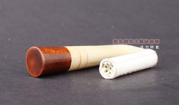 原装进口 加拿大Silver Castle SC石楠木牛角烟斗压棒05-2