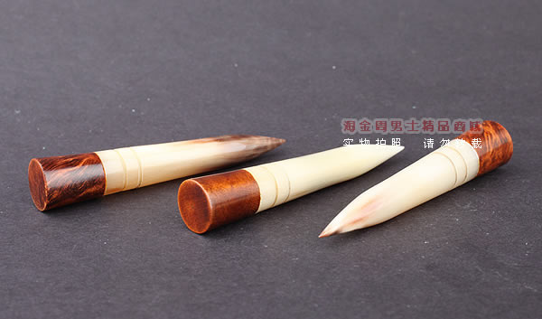 原装进口 加拿大Silver Castle SC石楠木牛角烟斗压棒05-3