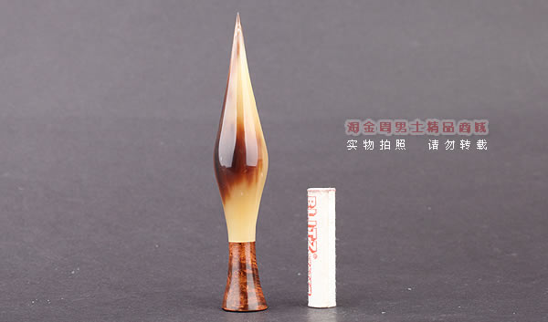 原装进口 加拿大Silver Castle SC石楠木牛角烟斗压棒06-1