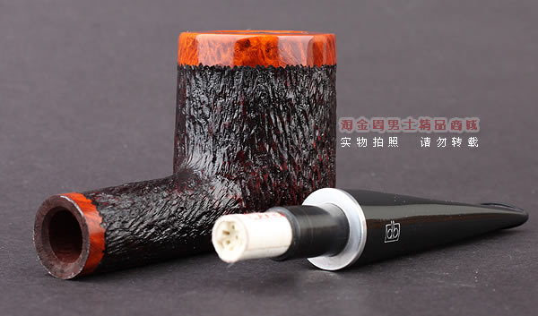 德国Design Berlin db Poker进口石楠木烟斗 6件套扑克粗面斗30-7