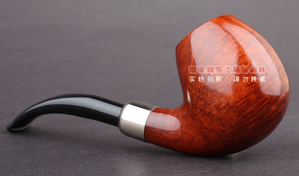 德国华云VAUEN churchwarden进口石楠木烟斗 丘吉瓦登3604 双嘴-2