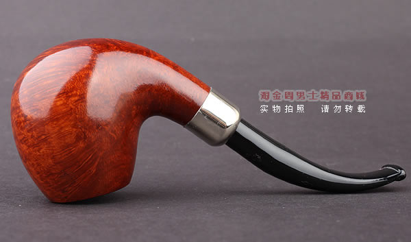德国华云VAUEN churchwarden进口石楠木烟斗 丘吉瓦登3604 双嘴-5