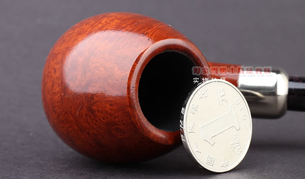 德国华云VAUEN churchwarden进口石楠木烟斗 丘吉瓦登3604 双嘴-7