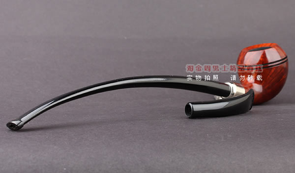 德国华云VAUEN churchwarden进口石楠木烟斗 丘吉瓦登3608 双嘴-2
