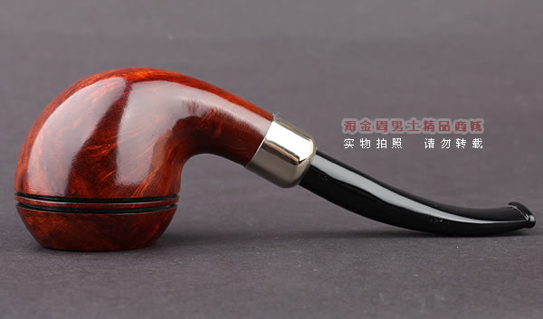 德国华云VAUEN churchwarden进口石楠木烟斗 丘吉瓦登3608 双嘴-5