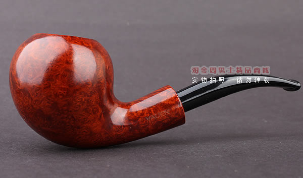 德国华云VAUEN churchwarden进口石楠木烟斗 丘吉瓦登3613 双嘴-3