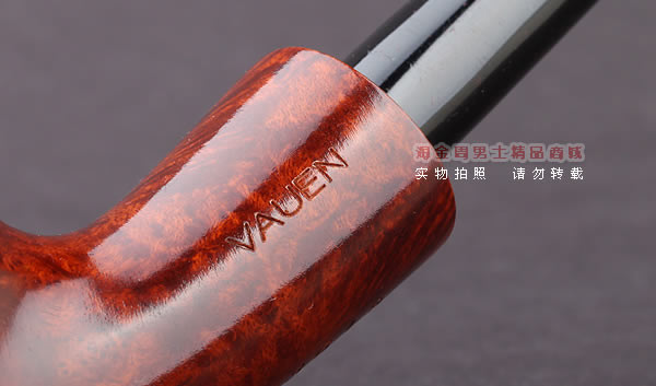 德国华云VAUEN churchwarden进口石楠木烟斗 丘吉瓦登3613 双嘴-8