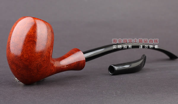德国华云VAUEN churchwarden进口石楠木烟斗 丘吉瓦登3641 双嘴-1
