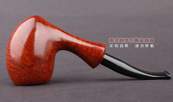 德国华云VAUEN churchwarden进口石楠木烟斗 丘吉瓦登3641 双嘴-4