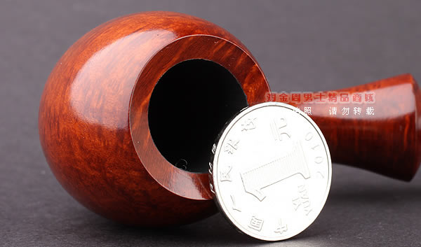 德国华云VAUEN churchwarden进口石楠木烟斗 丘吉瓦登3641 双嘴-6