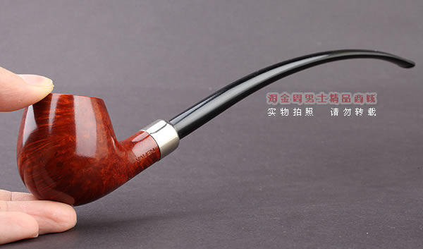 德国华云VAUEN churchwarden进口石楠木烟斗 丘吉瓦登3661 双嘴-10