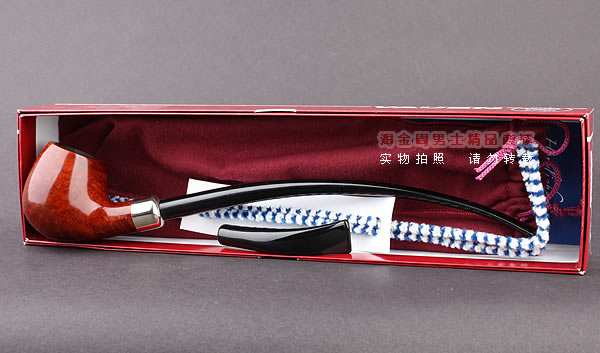 德国华云VAUEN churchwarden进口石楠木烟斗 丘吉瓦登3661 双嘴-11