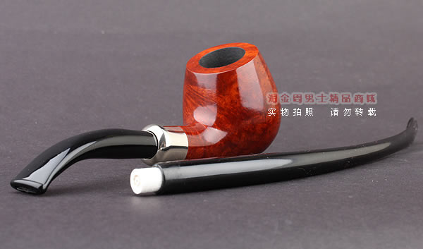 德国华云VAUEN churchwarden进口石楠木烟斗 丘吉瓦登3661 双嘴-2