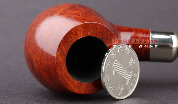 德国华云VAUEN churchwarden进口石楠木烟斗 丘吉瓦登3661 双嘴-6