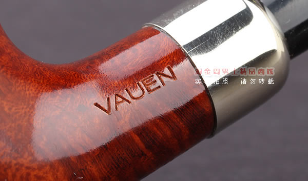 德国华云VAUEN churchwarden进口石楠木烟斗 丘吉瓦登3661 双嘴-8