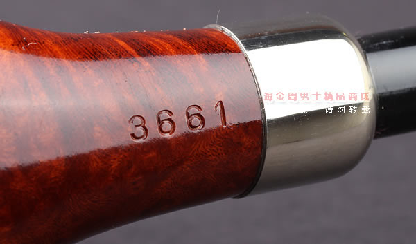 德国华云VAUEN churchwarden进口石楠木烟斗 丘吉瓦登3661 双嘴-9