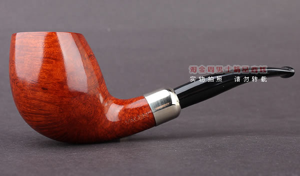 德国华云VAUEN churchwarden进口石楠木烟斗 丘吉瓦登3671 双嘴-4