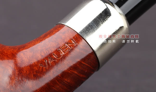 德国华云VAUEN churchwarden进口石楠木烟斗 丘吉瓦登3671 双嘴-9