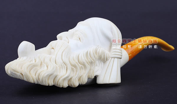 原装进口 意大利LUBINSKI鲁宾斯基大号海泡石烟斗 6件套装L40-1