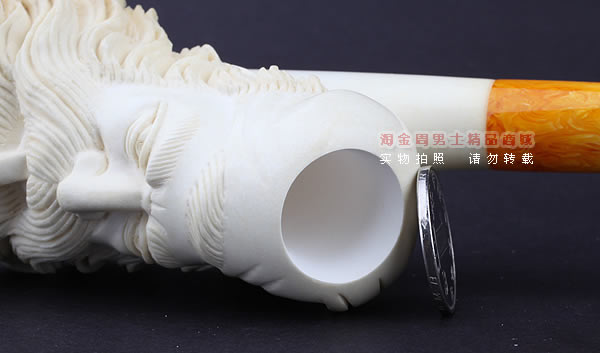 原装进口 意大利LUBINSKI鲁宾斯基大号海泡石烟斗 6件套装L40-6