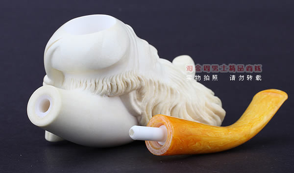 原装进口 意大利LUBINSKI鲁宾斯基大号海泡石烟斗 6件套装L40-7