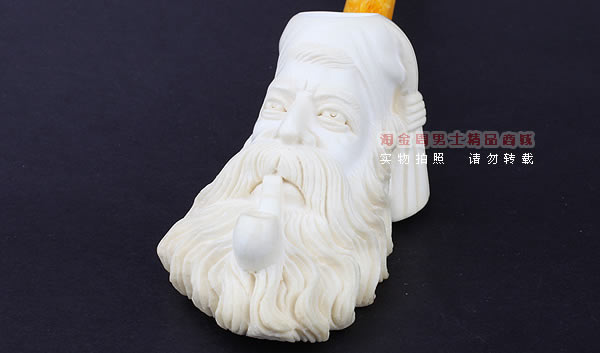 原装进口 意大利LUBINSKI鲁宾斯基大号海泡石烟斗 6件套装L40-9