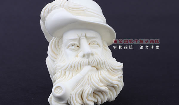 原装进口 意大利LUBINSKI鲁宾斯基大号海泡石烟斗 6件套装L41-10