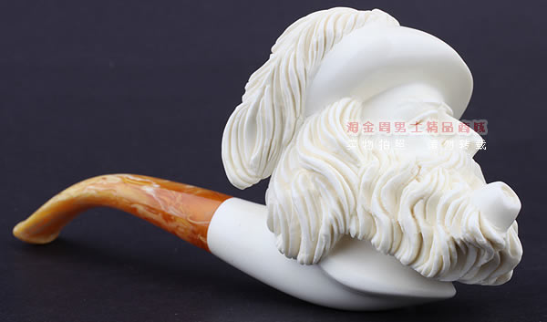 原装进口 意大利LUBINSKI鲁宾斯基大号海泡石烟斗 6件套装L41-2