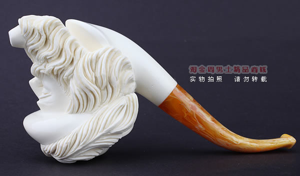 原装进口 意大利LUBINSKI鲁宾斯基大号海泡石烟斗 6件套装L41-5