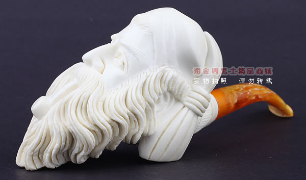 原装进口 意大利LUBINSKI鲁宾斯基大号海泡石烟斗 6件套装L42-1