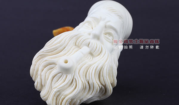 原装进口 意大利LUBINSKI鲁宾斯基大号海泡石烟斗 6件套装L42-10