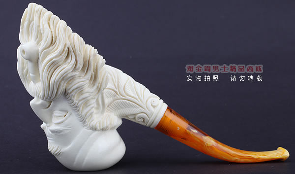 原装进口 意大利LUBINSKI鲁宾斯基大号海泡石烟斗 6件套装L42-5