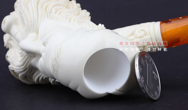 原装进口 意大利LUBINSKI鲁宾斯基大号海泡石烟斗 6件套装L42-7