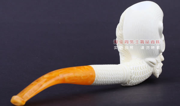 原装进口 意大利LUBINSKI鲁宾斯基大号海泡石烟斗 6件套装L43-3