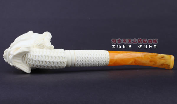 原装进口 意大利LUBINSKI鲁宾斯基大号海泡石烟斗 6件套装L43-6