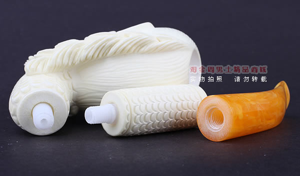 原装进口 意大利LUBINSKI鲁宾斯基大号海泡石烟斗 6件套装L43-8