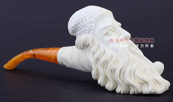 原装进口 意大利LUBINSKI鲁宾斯基大号海泡石烟斗 6件套装L44-2