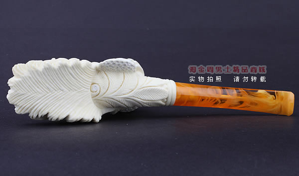 原装进口 意大利LUBINSKI鲁宾斯基大号海泡石烟斗 6件套装L44-6