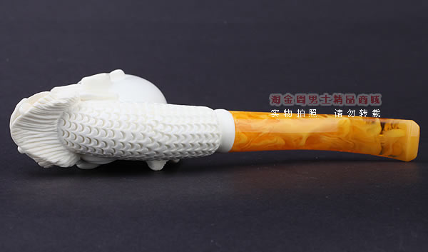 原装进口 意大利LUBINSKI鲁宾斯基大号海泡石烟斗 6件套装L46-6