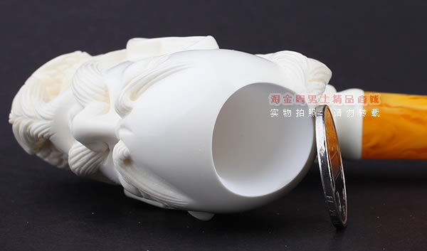 原装进口 意大利LUBINSKI鲁宾斯基大号海泡石烟斗 6件套装L46-7