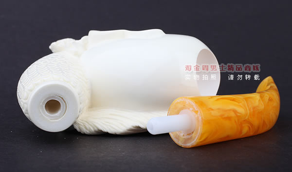 原装进口 意大利LUBINSKI鲁宾斯基大号海泡石烟斗 6件套装L46-8