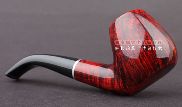 德国Design Berlin db Poker进口石楠木烟斗 6件套扑克酒红斗31-2