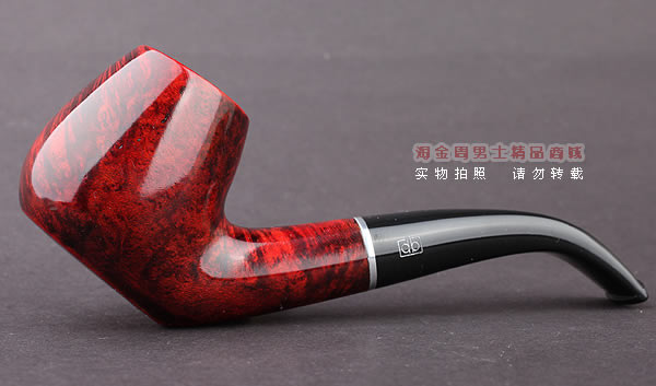 德国Design Berlin db Poker进口石楠木烟斗 6件套扑克酒红斗31-4