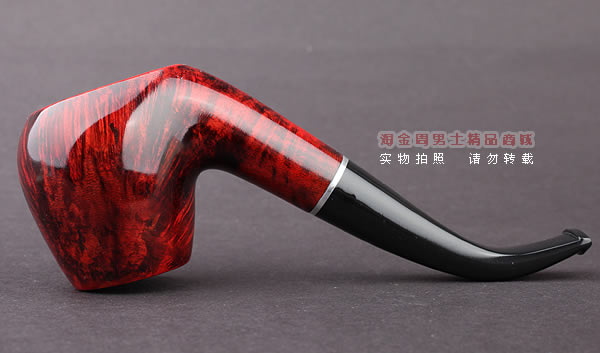 德国Design Berlin db Poker进口石楠木烟斗 6件套扑克酒红斗31-5