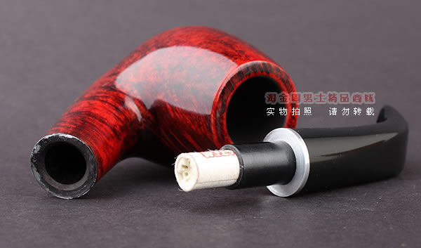 德国Design Berlin db Poker进口石楠木烟斗 6件套扑克酒红斗31-7