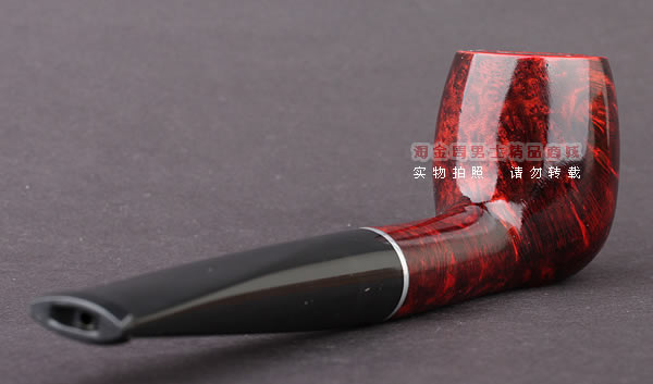 德国Design Berlin db Poker进口石楠木烟斗 6件套扑克酒红斗32-3