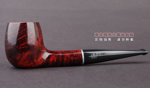 德国Design Berlin db Poker进口石楠木烟斗 6件套扑克酒红斗32-4