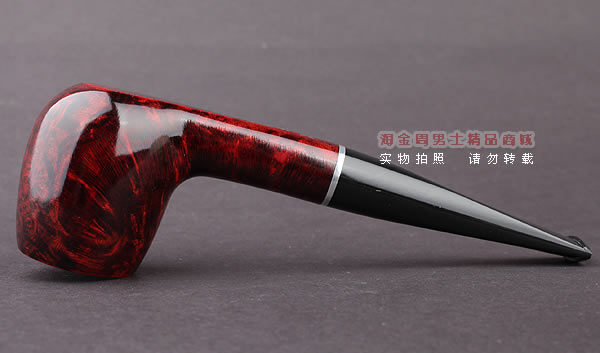 德国Design Berlin db Poker进口石楠木烟斗 6件套扑克酒红斗32-5